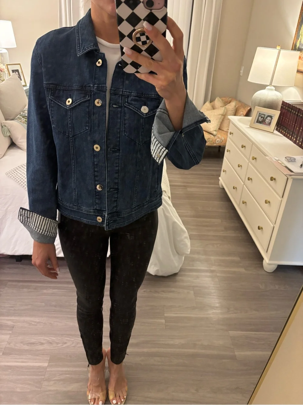 💙 Kate Spade New York Denim Jacket — NWOT — Sz L